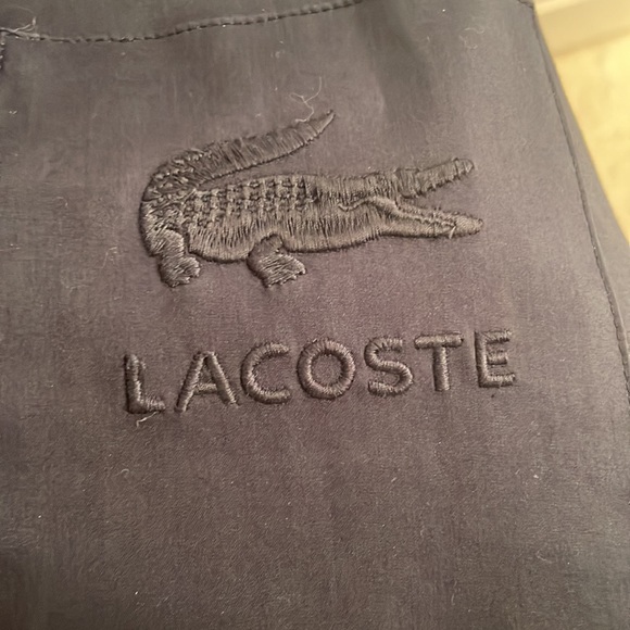 Lacoste water repellent trench coat jacket - Picture 4 of 4